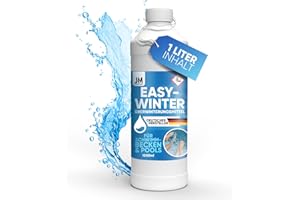 *NEU* JM Expert Line EasyWinter I Profi Pool Wintermittel [1L] für 40m³ Poolwasser I Überwinterungsmittel für Pools ohne Ablassen I Wintermittel für Pool mit Polyprotect-Formel