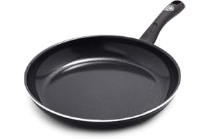 GreenLife Soft Grip Diamond poêle à frire antiadhésive en céramique saine 26 cm, sans PFAS, Lavable au lave-vaisselle, noire