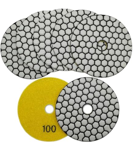 Plateau Diamant De Surfacage 125mm PNZ125 - Pour Ponçage Béton Et Résine époxy - Disque Abrasif Professionnel