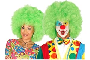 FIESTAS GUIRCA Guirca 4011 - Peluca Afro Verde Extra