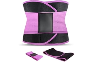 ATERCEL Waist Trainer, Adjustable Belly Belt for Fitness, Sauna Sweat Belt for Women and Man