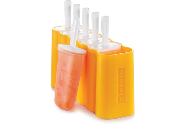 Zoku Slow Pops – Moules à glace en silicone faciles à enlever avec protection anti-goutte