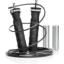 Set 2 King Athletic Corda Da Salto Regolabile 9’4” – Maniglie Schiuma, Velocità E Comfort