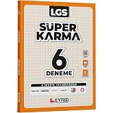 EYTED YAYINLARI 8. Sınıf LGS S&uuml;per Karma 6 Deneme