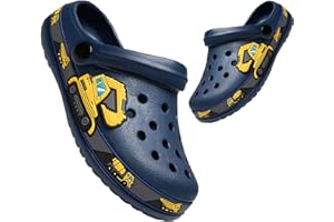 AISPRTS Mules et Sabots Enfants pour Garçons Filles,Clogs Sandales Plastique de Piscine de Plage,Eté Antidérapant Chaussures de Jardin