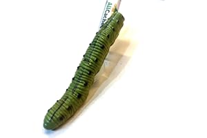 AllCachedUp Sneaky Caterpillar Worm Geocache Nano Tube Container with Waterproof Log Sheet