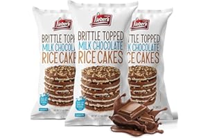 Lieber's Chocolate Covered Rice Cakes (3 Pack) (Milk Chocolate - Brittle)