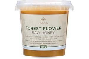 Earthbreath Forest Flower Raw Honey 900g – 100% Pure, Raw & Natural – Sustainably Harvested – Rich in Natural Goodness – No Artificial Additives