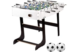 GAMES PLANET Calciobalilla "Belfast", pieghevole, incl. 2 palline, colori a scelta