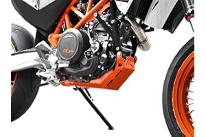 IBEX ZIEGER Motorschutz Unterfahrschutz kompatibel mit KTM 690 SMC R / 690 Enduro R orange