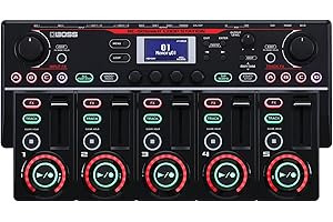BOSS RC-505MKII Loop Station – The Industry Standard Tabletop Looper, Updated and Enhanced. Class-leading sound quality. Five simultaneous stereo phrase tracks. Input FX and Track FX sections.