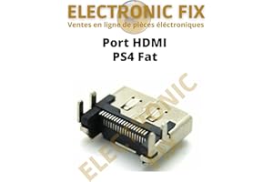 ELECTRONICFIX Connecteur HDMI PS4 FAT Original Haute qualité Port HDMI compatible avec PlayStation 4