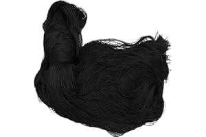 LINSOCLE Filet Anti Oiseaux Noir 7.5m X 15m - Robuste Protection pour Volière, Poulailler, Potager et Fruits