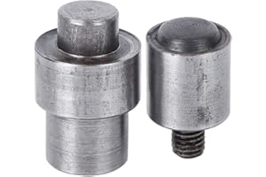 Sheens Strumento di punzonatura per occhielli fai da te, stampo per occhielli a pressione, strumento di installazione manuale per fibbia ad aria compressa e accessori per abbigliamento (14 mm)