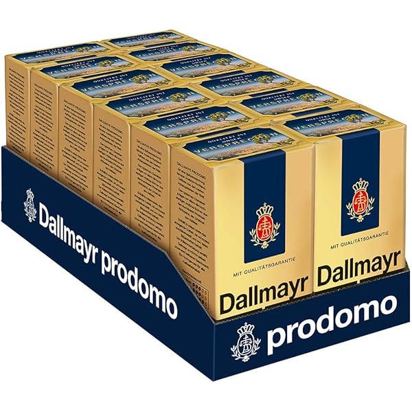 Dallmayr prodomo コーヒー粉　500g×4袋 Dallmayr Decaffeinated Ground Coffee 17.6oz/500g – Enjoy