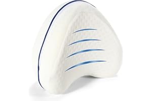 Cheerhom Kniekissen für Seitenschläfer Seitenschläferkissen: Aus Visco-Elastischem Memory - Ergonomisches Lagerungskissen - Das Beinkissen ist Perfekt an Die Form des Beines