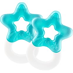 Anneaux De Dentition Nuby 3 Étapes - Pour Bébés Dès 3 Mois, Sans BPA, Textures Variées Pour Gencives
