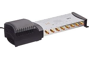 SeKi Commutateur Multiple 9/8 2 Satellites 8 récepteurs Quad LNB HDTV FullHD 8K