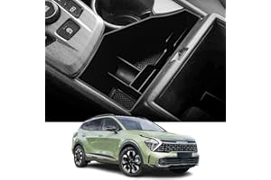 CDEFG Kia Sportage NQ5 2022-2024 2025 Organiseur de console centrale Boîte à gants Rangement Voiture Center Console Plateau Sportage 2023 2024 Accessoires