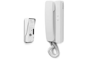 Avidsen - Interphone et sa platine de rue sur 2 fils, double commande portail/portillon - Avidsen - 112110