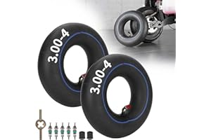 WEIYINGSI 3.00-4 Inner Tube for Razor E300 E325 eZip E-400 450 IZIP I-400 Jazzy PaceSaver Pocket Rocket Chopper Mobility Gas Electric Scooter Mini ATV Go Kart Goped Bladez Power Chair