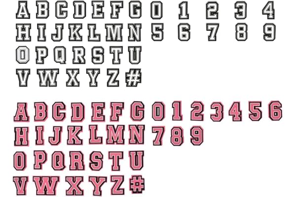 Hugwish Letter Charms Alphabet A-Z Number 0-9 74 Pcs Letter Pins for Shoe Arm DIY for Women Kids
