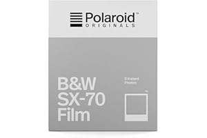 Polaroid Originals 4677 Film Noir et Blanc pour Appareil Polaroid SX-70