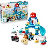 LEGO DUPLO Marvel Spidey Takımı Karargahı 10464 &ndash; 2 Yaş ve &Uuml;zeri Kız ve Erkek &Ccedil;ocuklar i&ccedil;in Rol Yapma Aksesuarları İ&ccedil;eren Eği