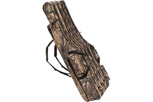 Arapaima Fishing Equipment® Custodia per 4, 6 o 8 canne da pesca | Borsa da pesca | Fodero per il trasporto di attrezzatura e accessori da pesca