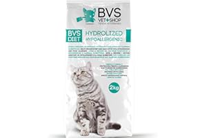 BARAKALDO VET+SHOP TIENDA VETERINARIA BVS Vet Shop | Diet Gato Hydrolyzed Hypoallergenic Grain Free | Protección Frente a alérgenos e intolerancias alimentarias | 2 kg
