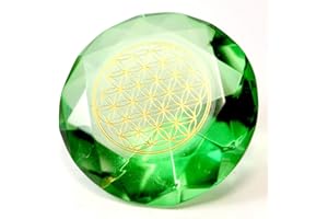 ‎PANOTOPHIA Tachyonen Diamant Blume des Lebens grün 45 Energie Erzengel Raphael 4. Chakra I Urenergie I Chakrenarbeit I Energiearbeit I Heilsitzungen I