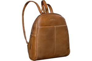 STILORD Charlotte stylowy skórzany plecak damski, mały plecak miejski, plecak vintage, mała torba na co dzień, na zakupy, skóra naturalna