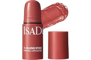 ‎ISADORA IsaDora The Blush Stick – Multifunktionaler Make-up-Stick für Wangen, Lippen & Augen, leichtes Rouge-Stick für mühelose schminke Looks – veganes Make-up, tierversuchsfrei (46 Soft Brown)