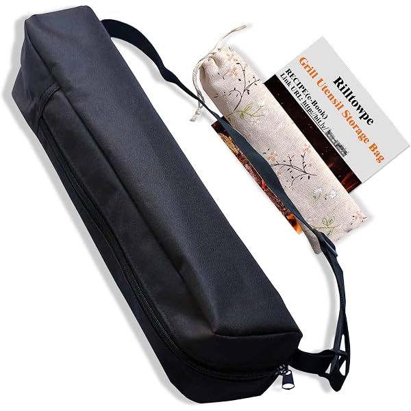 Sac De Transport Pour Réchaud De Barbecue – Rangement Camping, Pique-Nique – 69x21x43 Cm - 5