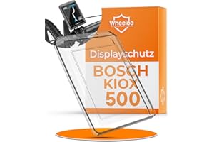 ‎WHEELOO WHEELOO Bosch Kiox 500 Displayschutz für Ebike I Schutzhülle transparent & wasserabweisend I E-Bike Display Schutz Hülle I Schutz Zubehör