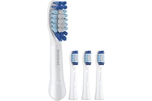 ‎DEMIRDENTAL Aufsteckbürsten von demirdental für Oral-B Pulsonic Aufsteckbürsten, Medium Aufsteckbürsten, Ersatzbürsten für tägliche Reinigung, 4 Stück