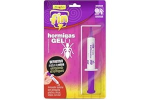 Flower - Insecticida Antihormigas en Jeringa 10 gr, Elimina Hormigueros, Efecto Retardado, Mata Reina, Cebo Gel Hormigas, Práctico y Eficaz - Tamaño: 14,5x2,5x23 cm