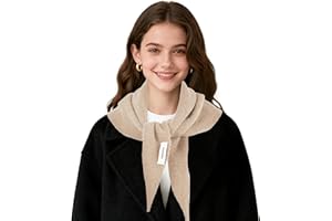 SGQTZDZQ Wool Triangle Scarf, Cashmere Black Neck Scarf for Women, Womentriangle Knitted Ladies Versatile Warm Scarves for Autumn & Winter