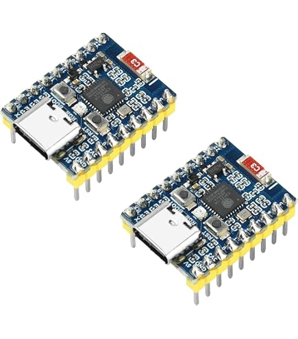 2 stuks ESP32-C6 Dual Type-C ontwikkelingsbord N16 16 MB Flash ESP32 WiFi Bluetooth WiFi6