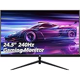 Z-Edge 25 Inch (24.5 Inch) Gaming Monitor 240Hz 1ms MPRT Full HD VA Panel, Ultra-Thin Bezel, FreeSync, HDMI2.0 & DisplayPort1