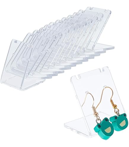 AHANDMAKER 1 espositore rotondo in acrilico trasparente, diametro 99,5