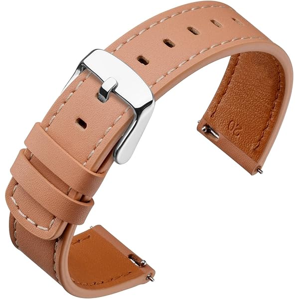 Gomvadr Quick Release leren horlogebandje, tweekleurig olie-gelooid leren horlogebandje, 18 mm, 19 mm, 20 mm, 21 mm, 22 mm, vervangende horlogeband voor mannen en vrouwen, 22mm, Leer, Geen edelsteen