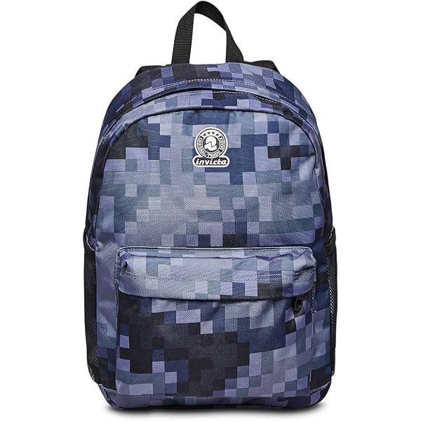 Invicta Zaino Scuola American Fantasy Shine, Blu, Zaino Mono Scomparto con Tasca Porta PC 13'', 23 L, Zaino Scuola Superiore, Università e Tempo Libero, Per Ragazza