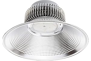 Jandei - 150W Lámpara Campana Led Industrial, 15.000 Lúmenes, Super Brillante, Luz Blanca Fría 6000K, Naves Industriales, Garaje, Fábrica, Taller, Tienda, Gimnasio, Granero