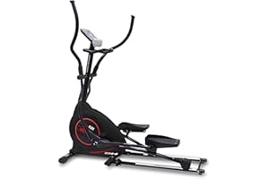 BH Fitness Easy Flex G852 Vélo elliptique magnétiqe Pliant pour Utilisation Intensive. 45 cm. 20 Kg. Poids Max. 130 Kg. Programme Steady Watt