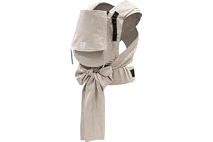 Stokke Limas Carrier Plus, Floral Beige (OCS) - Half Buckle Babytrage- Drei Trageoptionen - Sicher für Babys von 1 Monat / 4 kg bis 18 kg