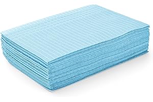 ATOMUS 20 pièces tapis imperméable jetable étanche nappes propres sous-tapis Salon de beauté tatouage protecteur feuille de tampon(blue)