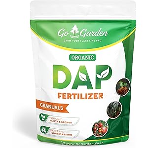 Go Garden - All Purpose Bio DAP Fertilizer for Home Plants & Gardening Purpose - 100% Water Soluble Fertilizer 400 Gram Granules