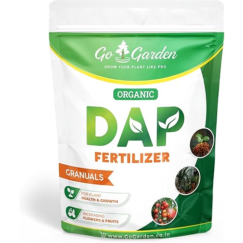 Go Garden - All Purpose Bio DAP Fertilizer for Home Plants & Gardening Purpose - 100% Water Soluble Fertilizer 400 Gram Granules