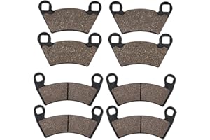 Cyleto Bremsbeläge Vorne und Hinten für Polaris Ranger RZR XP 900 2011-2015 Ranger 900 D 4x4 Diesel 2011-2014 400 Ranger 2010-2011